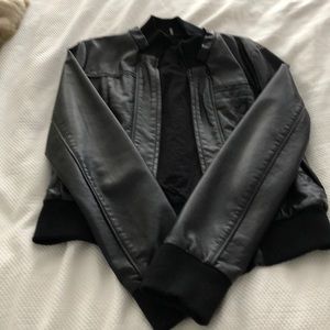 Urban Outfitters: Sparkle & Fade Leather Bomber